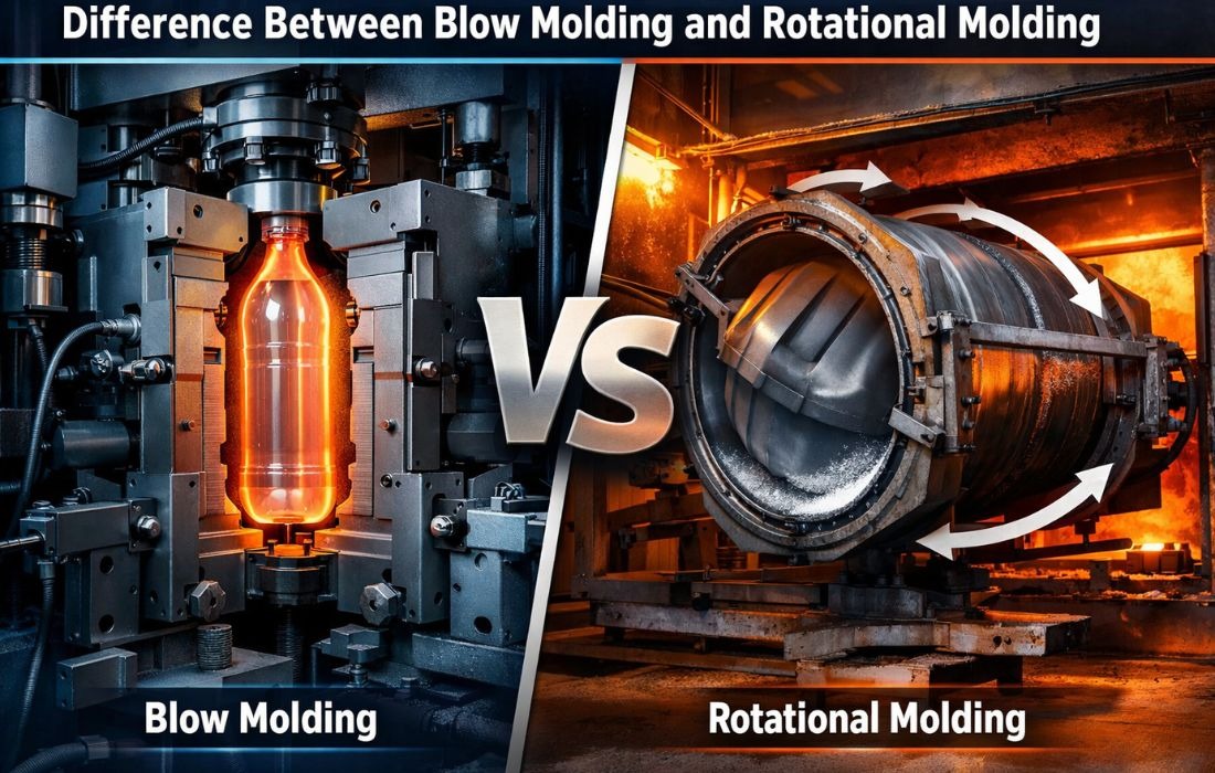blow molding vs rotational molding blow molding vs rotational molding